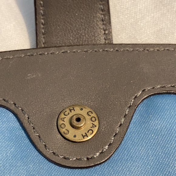 Coach crossbody gray Garcia Legacy leather bag - Picture 10 of 16